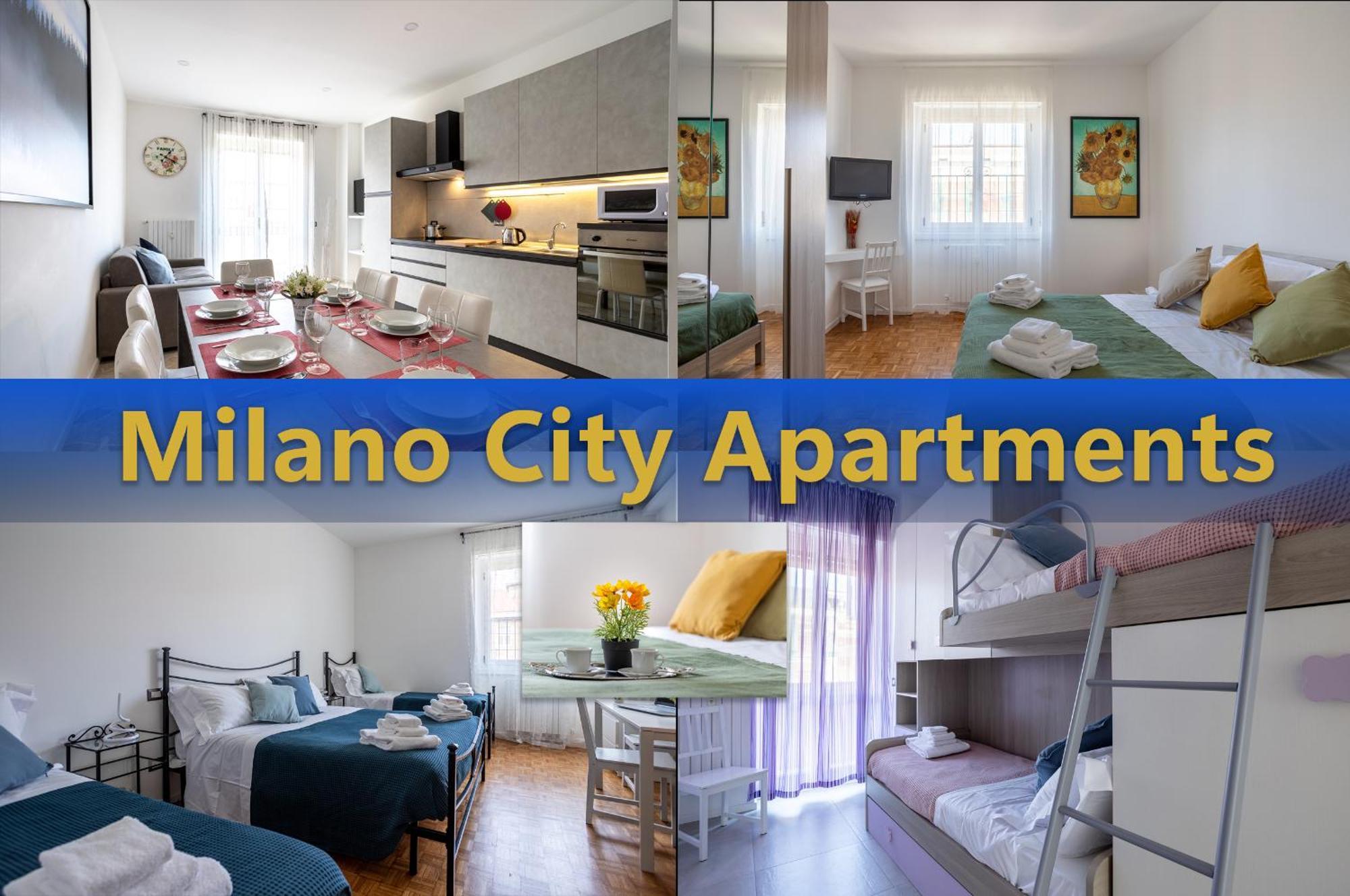 Milano City Apartments - Parking And Comfort - Spacious Apt Up To 8 Pax Bagian luar foto